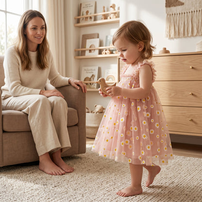 Daisy Tulle Baby Dress