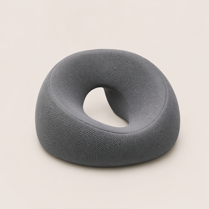 Cloud Face Rest Pillow-Huggleo-Gray-