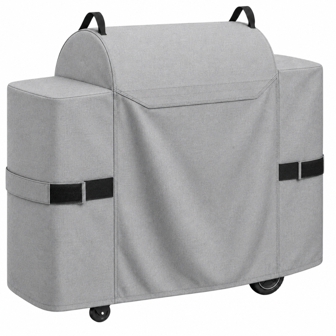 600D Water-Resistant Pellet Grill Cover for Compatible Pellet Smokers