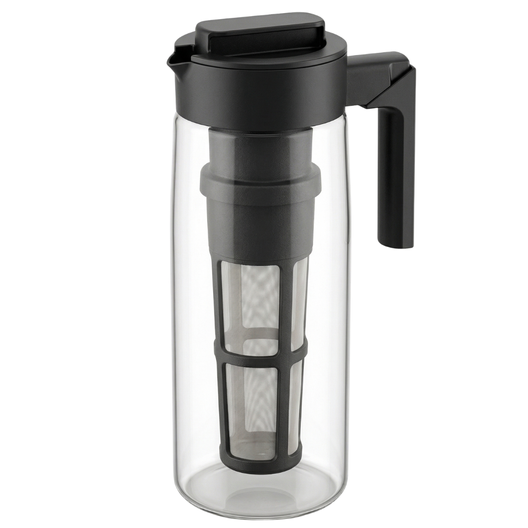 64 oz Tritan Cold Brew Coffee Maker with Airtight Lid Pitcher