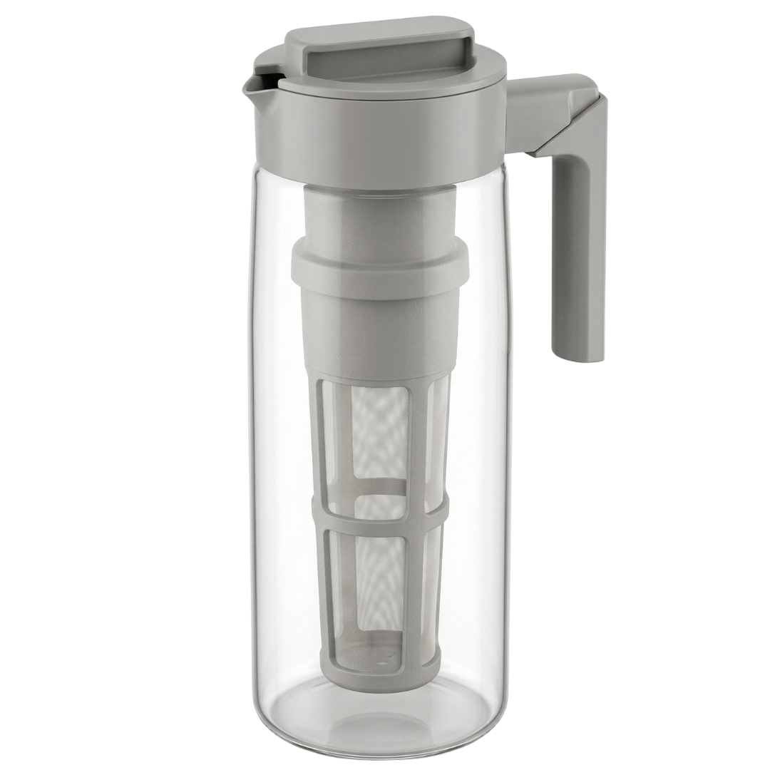 64 oz Tritan Cold Brew Coffee Maker with Airtight Lid Pitcher