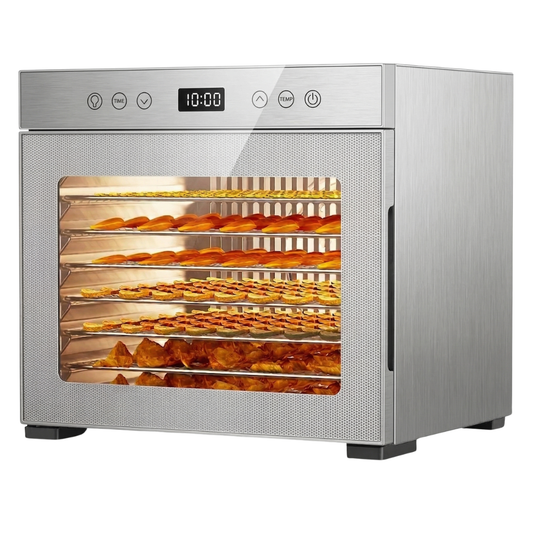 650W Food Dehydrator Machine with 8 Trays, Temp and Timer Control