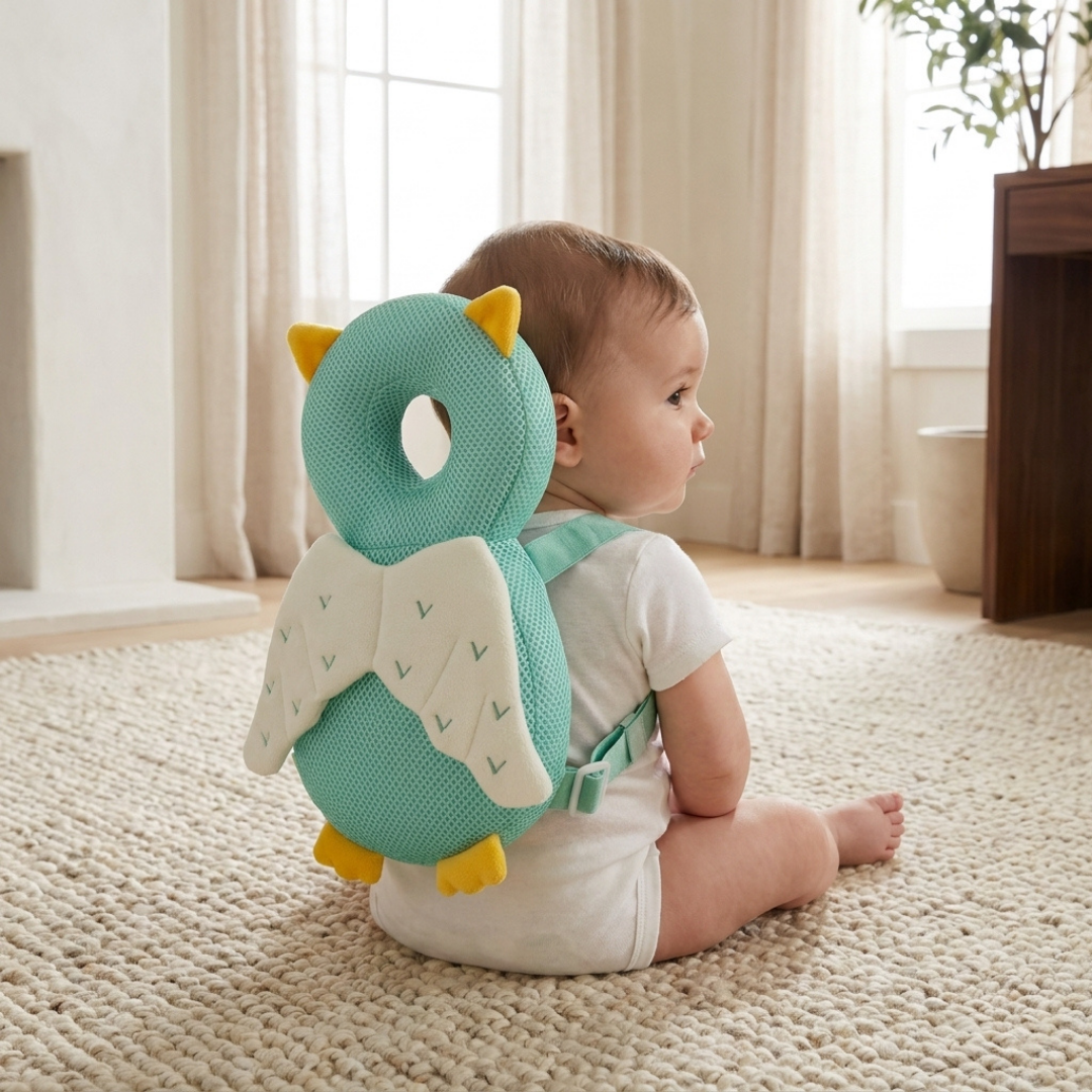 Bumper Baby Head Backpack
