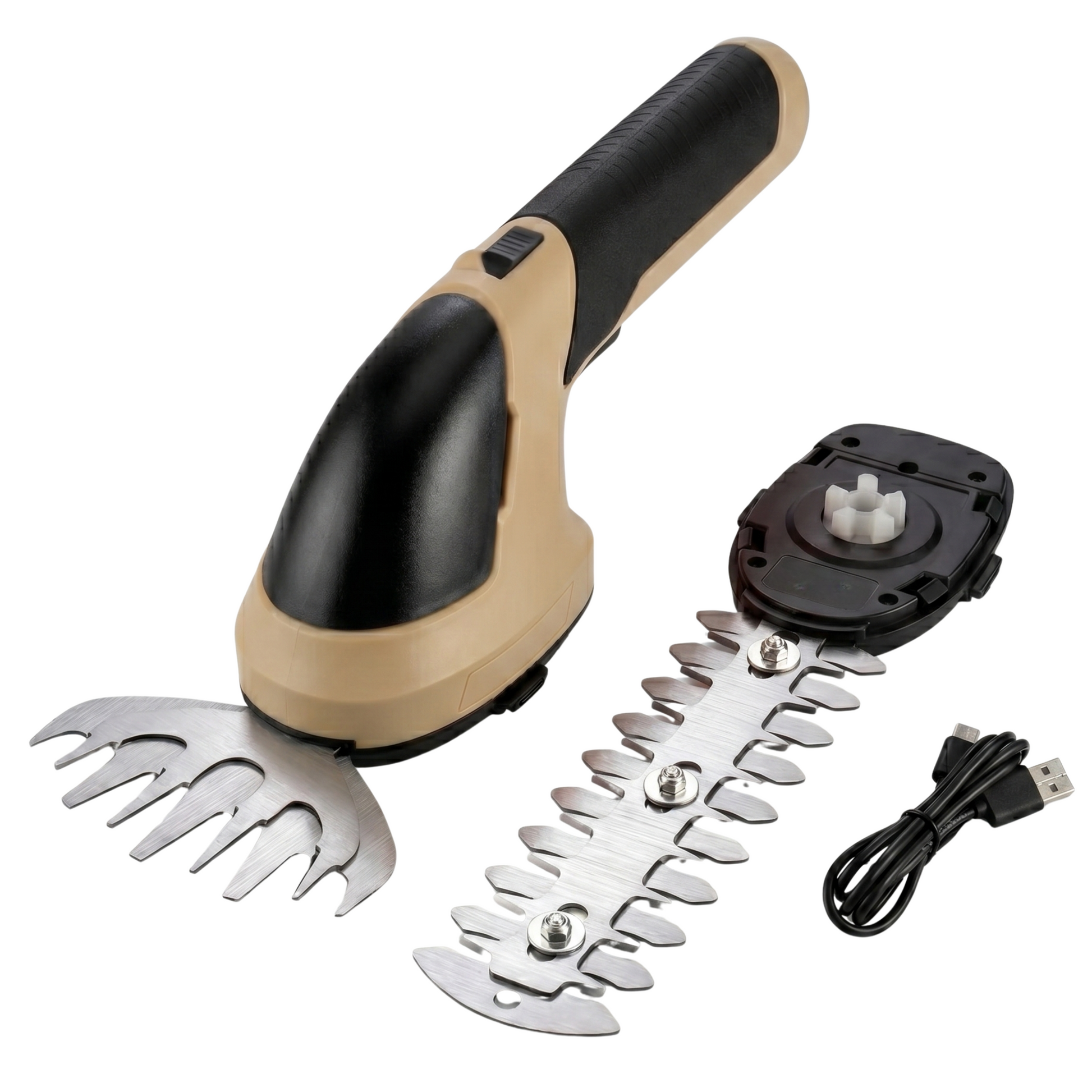 7.2V Cordless Grass Shear Shrub Trimmer 2-in-1 Hedge Edge Cutter