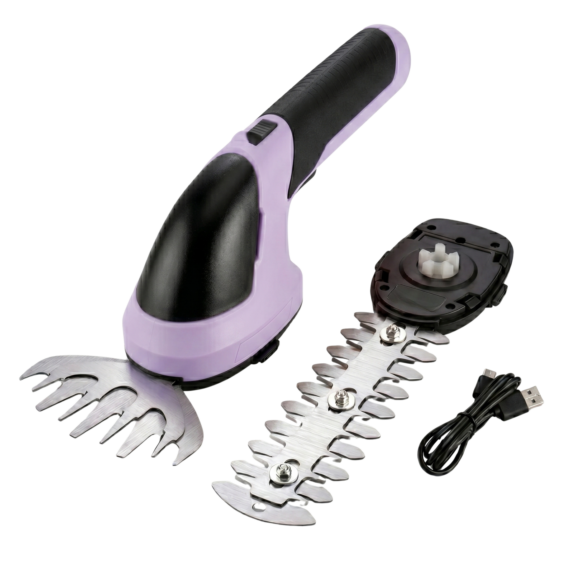 7.2V Cordless Grass Shear Shrub Trimmer 2-in-1 Hedge Edge Cutter