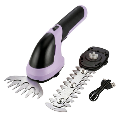 7.2V Cordless Grass Shear Shrub Trimmer 2-in-1 Hedge Edge Cutter