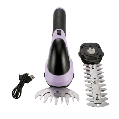 7.2V Cordless Grass Shear Shrub Trimmer 2-in-1 Hedge Edge Cutter