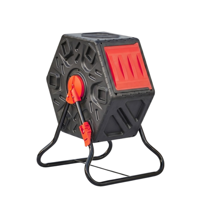 75 L Home Compost Tumbler with Rotating Single Chamber System