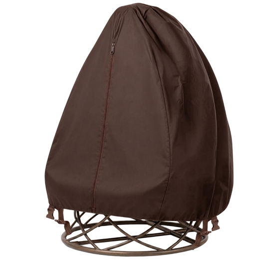 75 x 45 Inches Outdoor Egg Chair Cover with PVC Coated Fabric