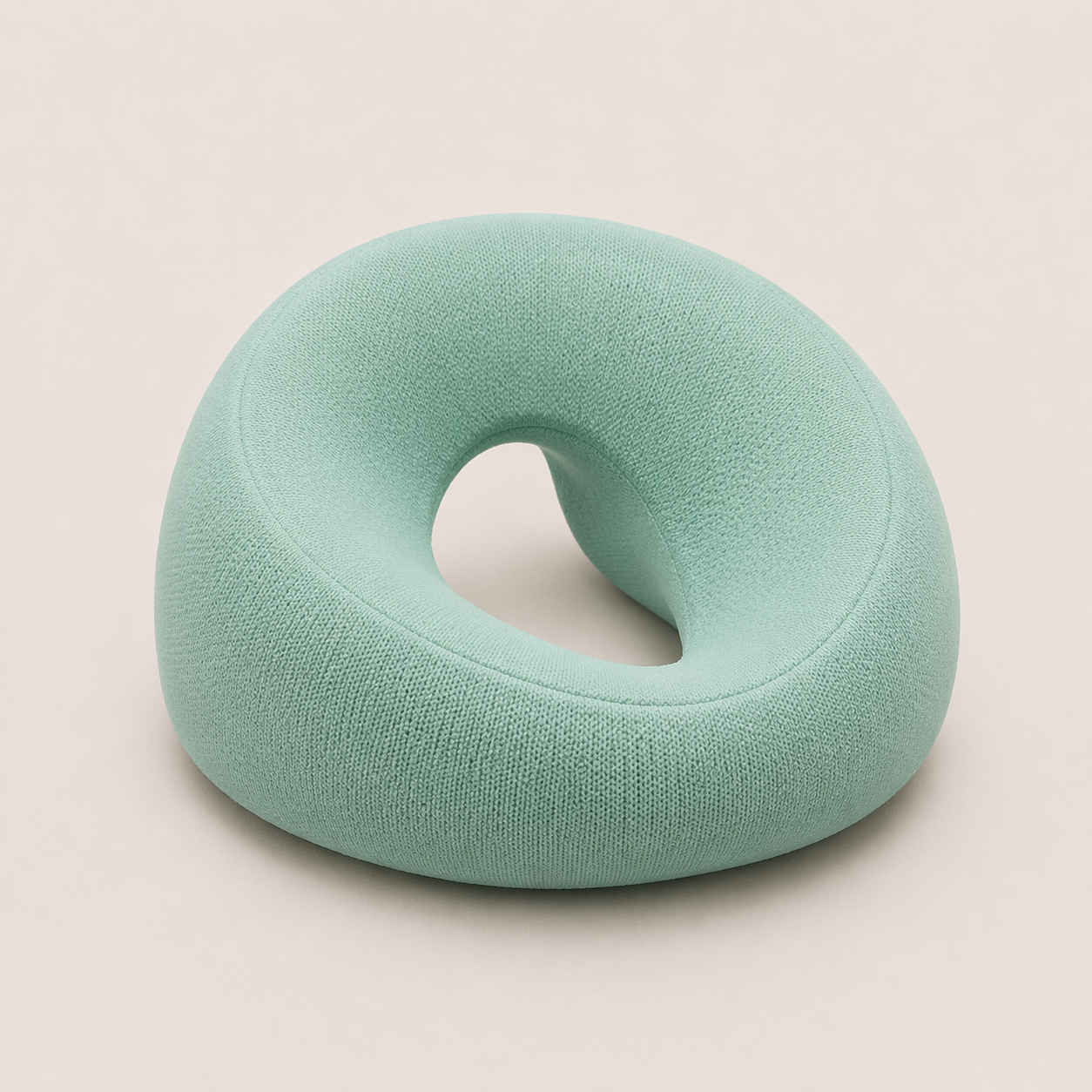 Cloud Face Rest Pillow-Huggleo-Green-