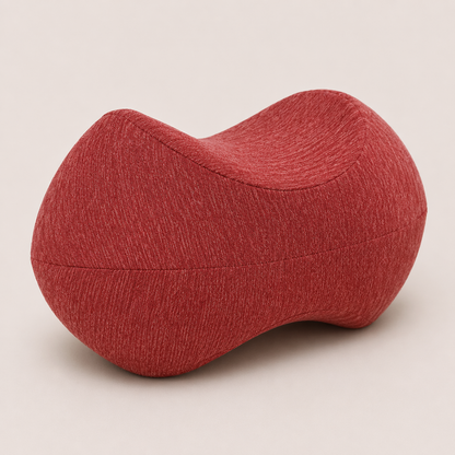 Calm Contour Knee Pillow-Huggleo-Red-