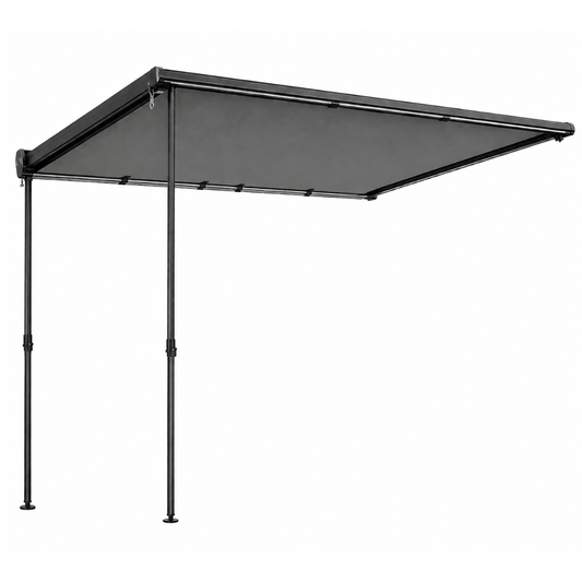 8.2 x 6.5 ft Vehicle Side Awning with Adjustable Aluminum Poles