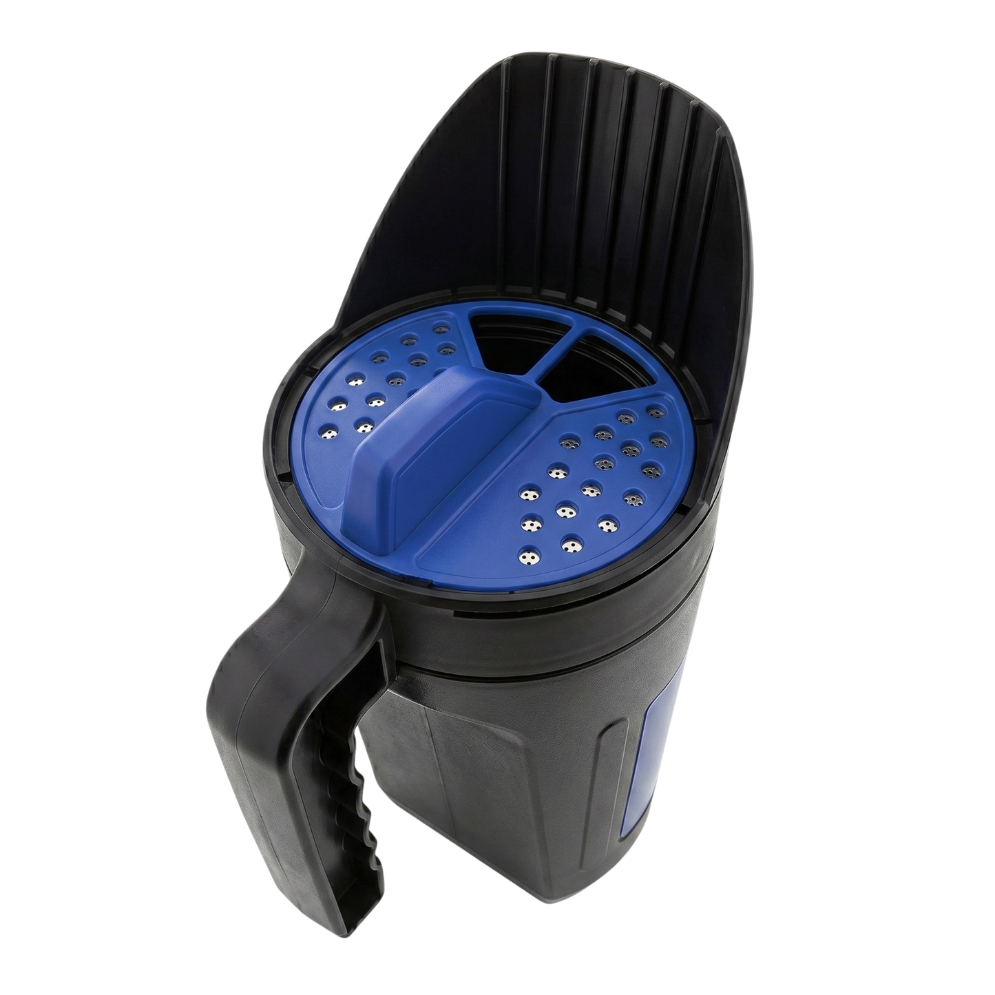 80oz Hand Spreader Shaker and Adjustable Openings for Seed Salt Use