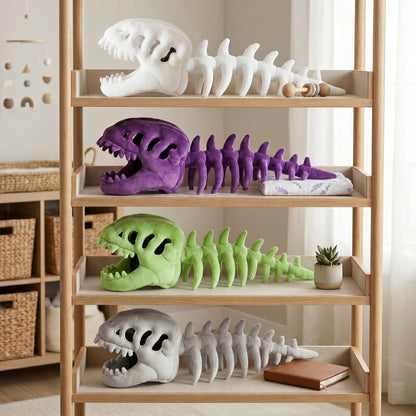 Dino Plush Baby Hoodie