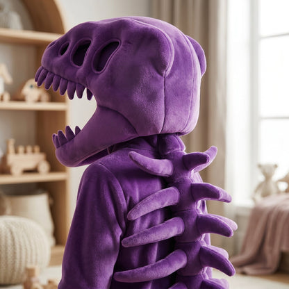 Dino Plush Baby Hoodie