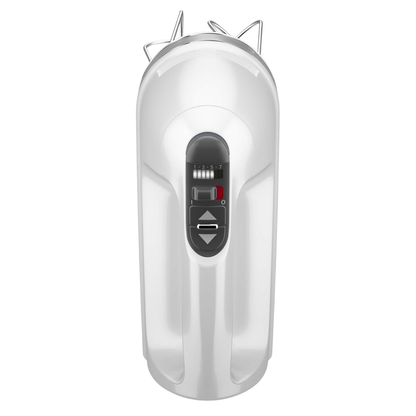 9-Speed Hand Mixer with Stainless Steel Beaters, Dough Hooks & Whisk