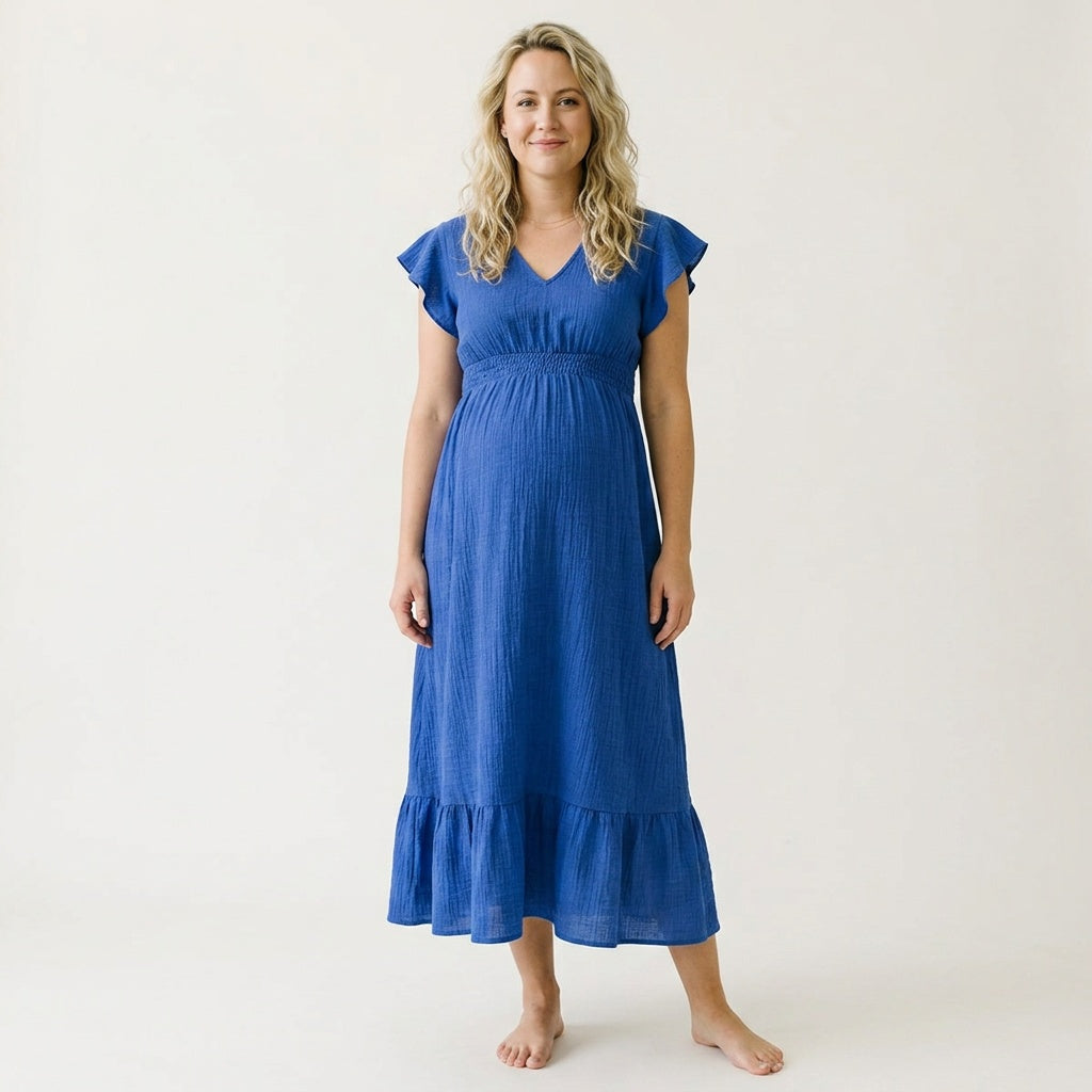 Bloom Maxi Dress-Huggleo-S-