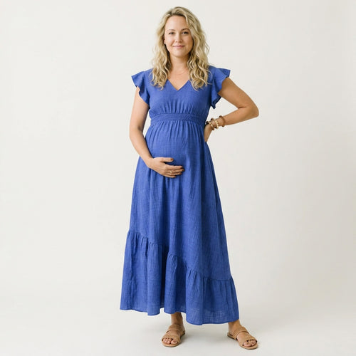 Bloom Maxi Dress-Huggleo-
