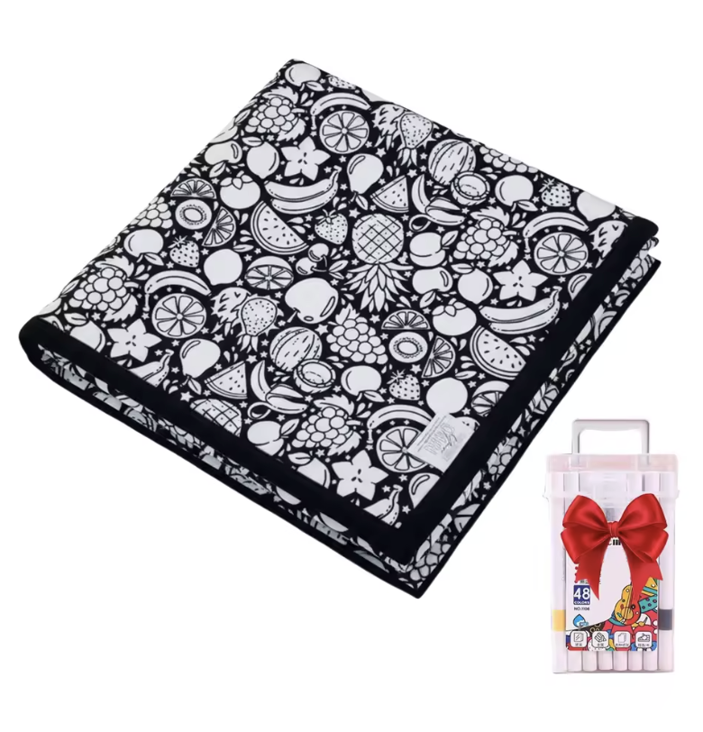 Meadow Coloring Blanket