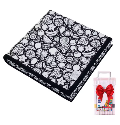 Meadow Coloring Blanket
