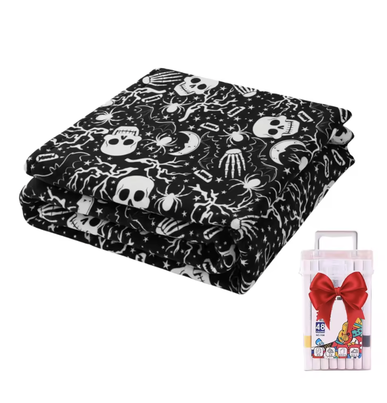 Meadow Coloring Blanket