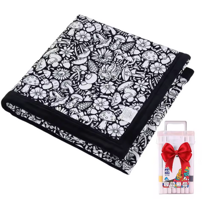 Meadow Coloring Blanket