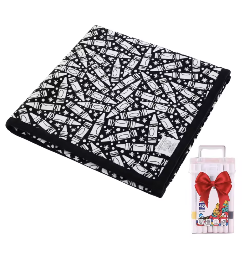 Meadow Coloring Blanket