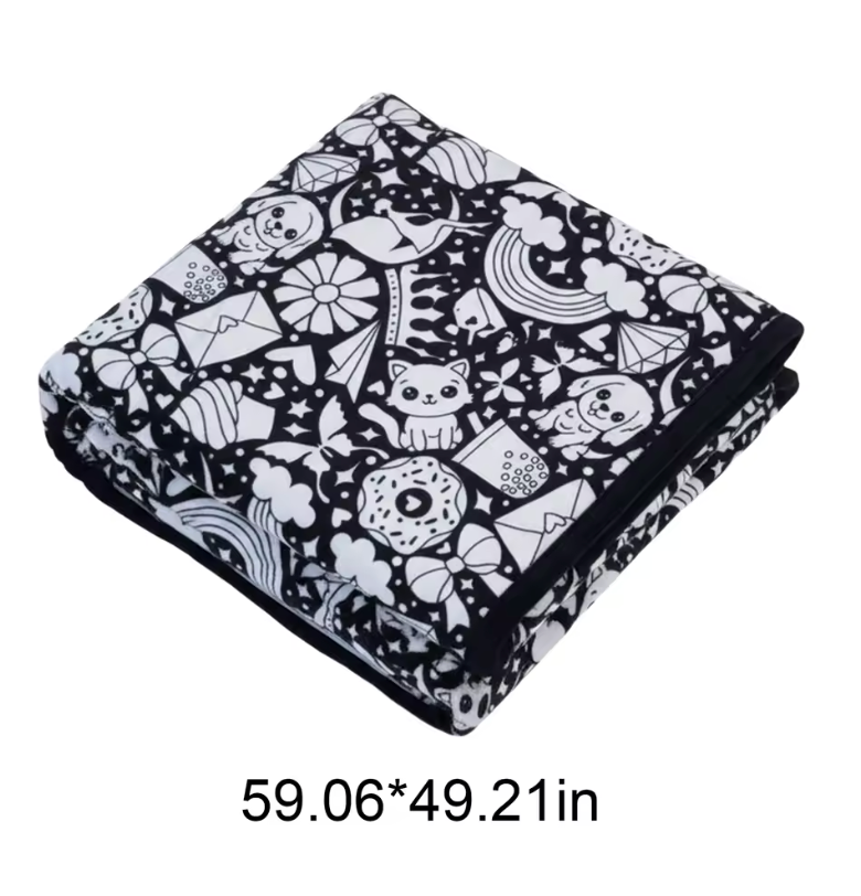 Meadow Coloring Blanket