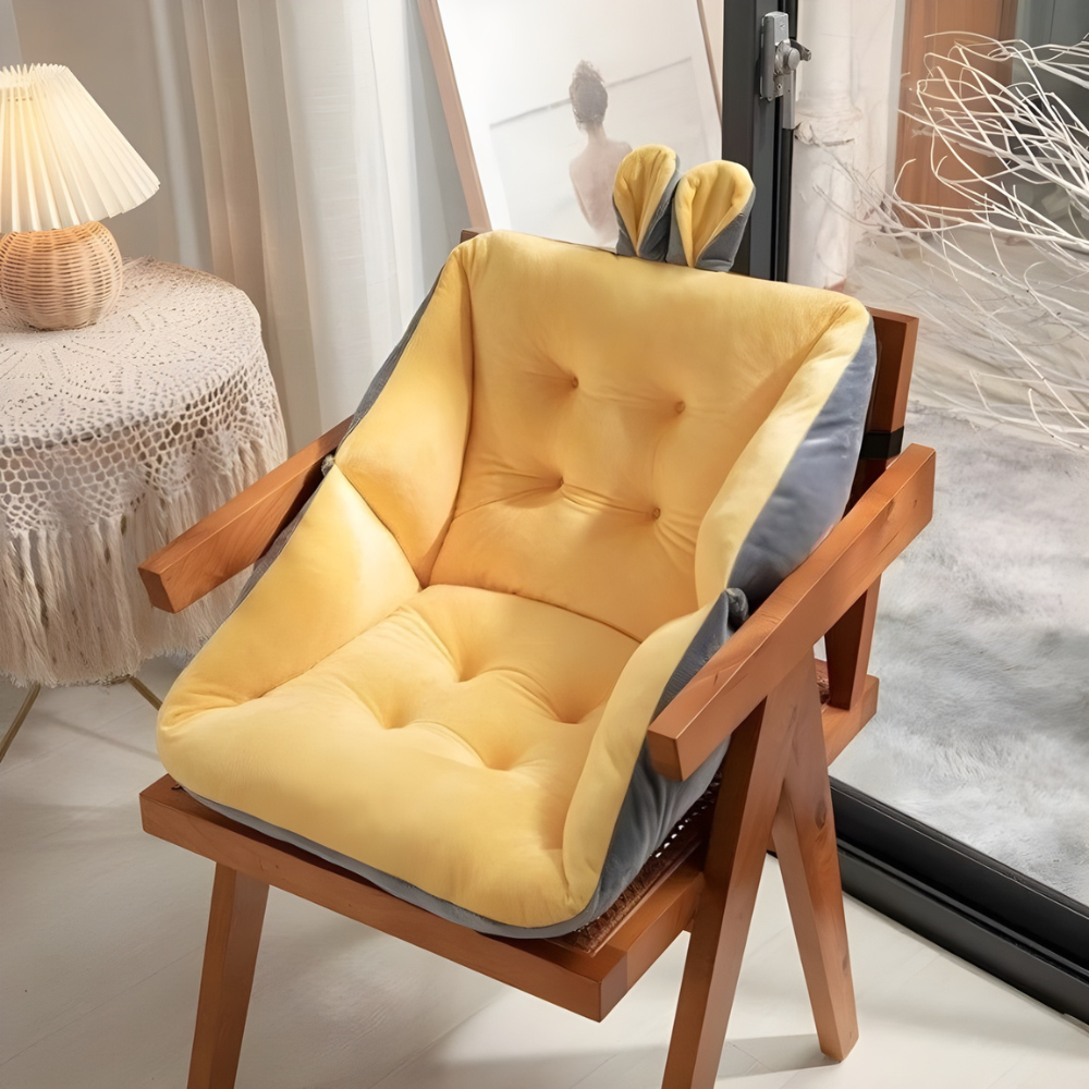 Haven Padded Seat Cushion-Huggleo-Yellow-