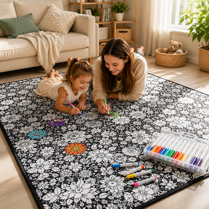 Meadow Coloring Blanket