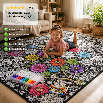 Meadow Coloring Blanket