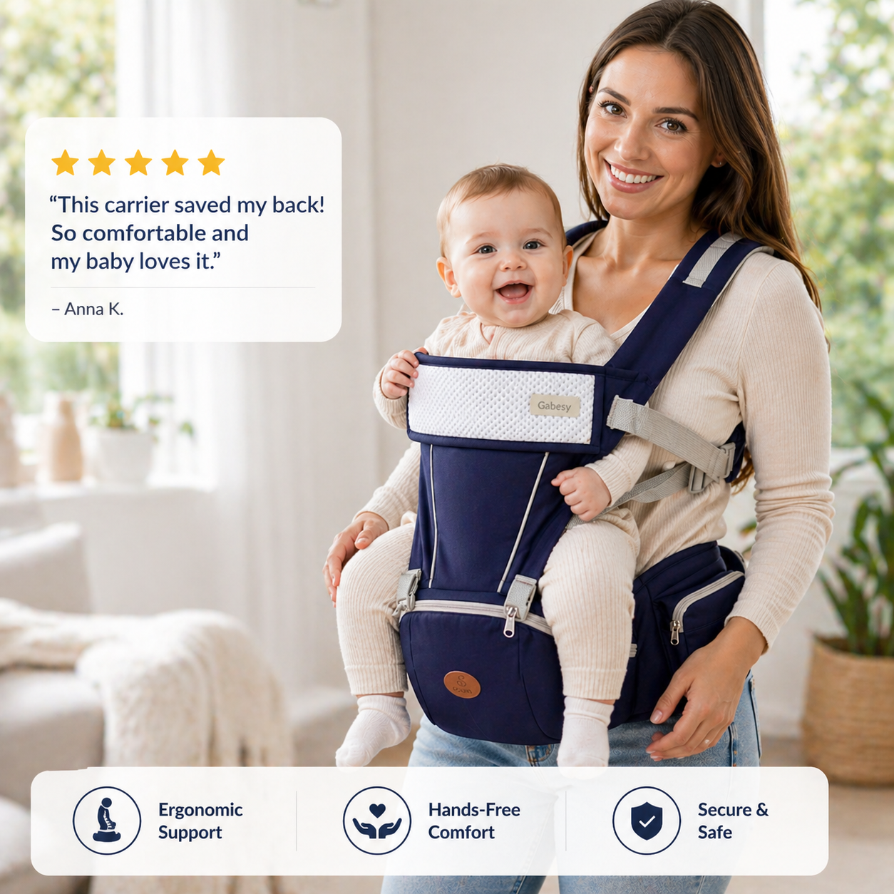 Haven Baby Hip Carrier