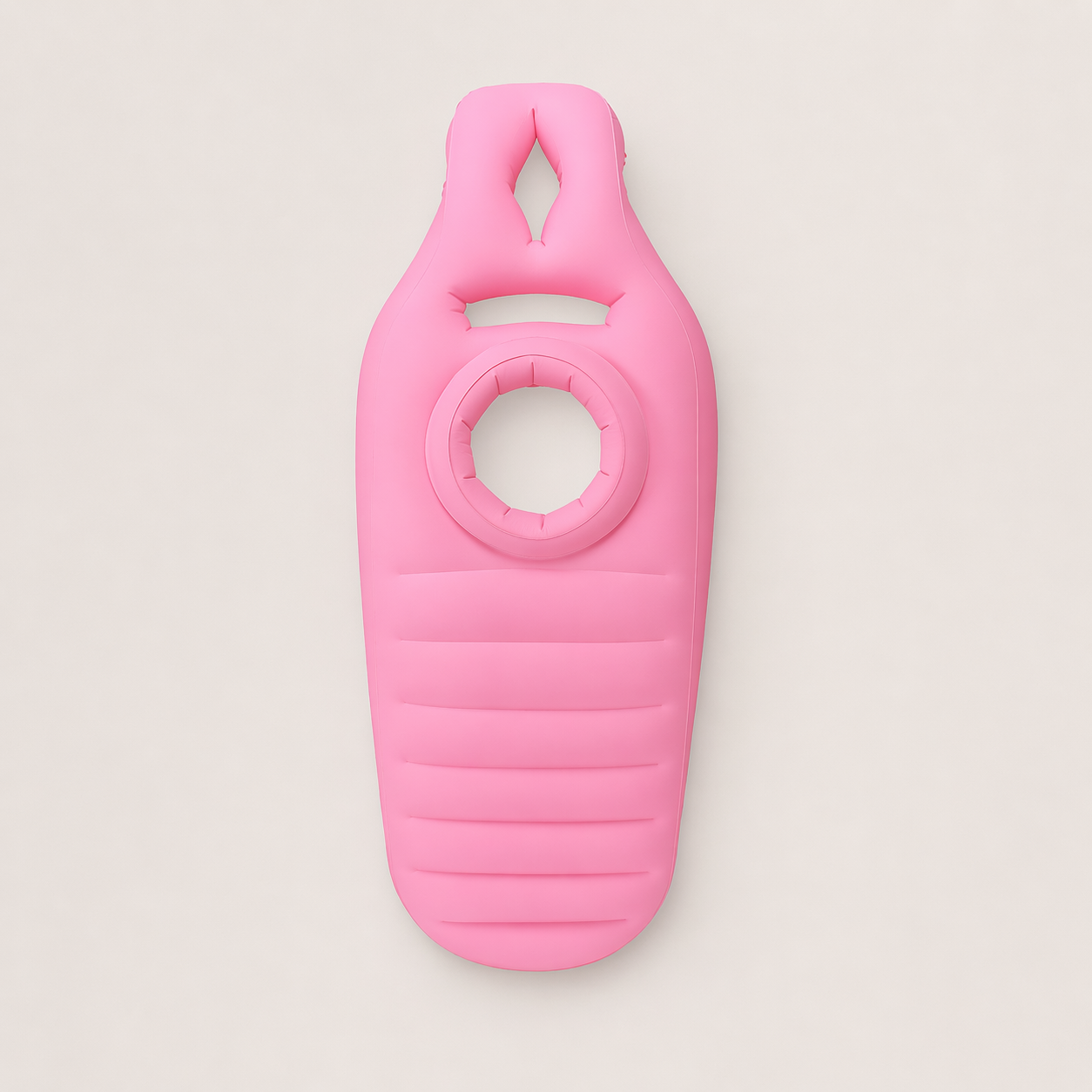 Nest Inflatable Body Pillow-Huggleo-Pink-
