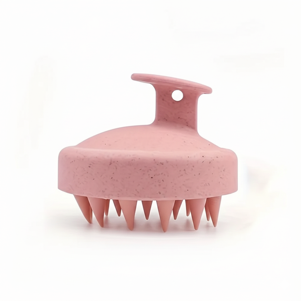 Calm Scalp Massager Brush-Huggleo-Pink-