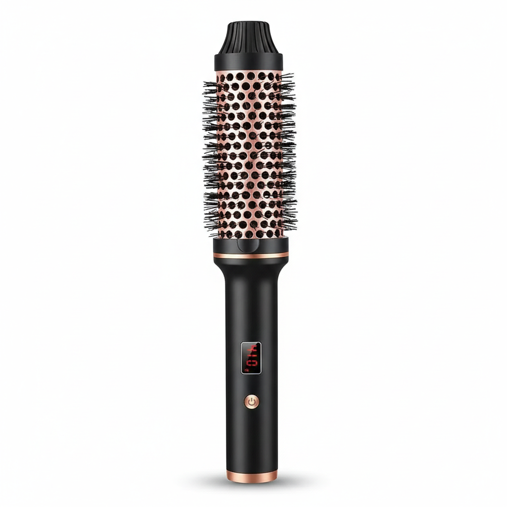 Smooth Hot Air Brush Styler-Huggleo-