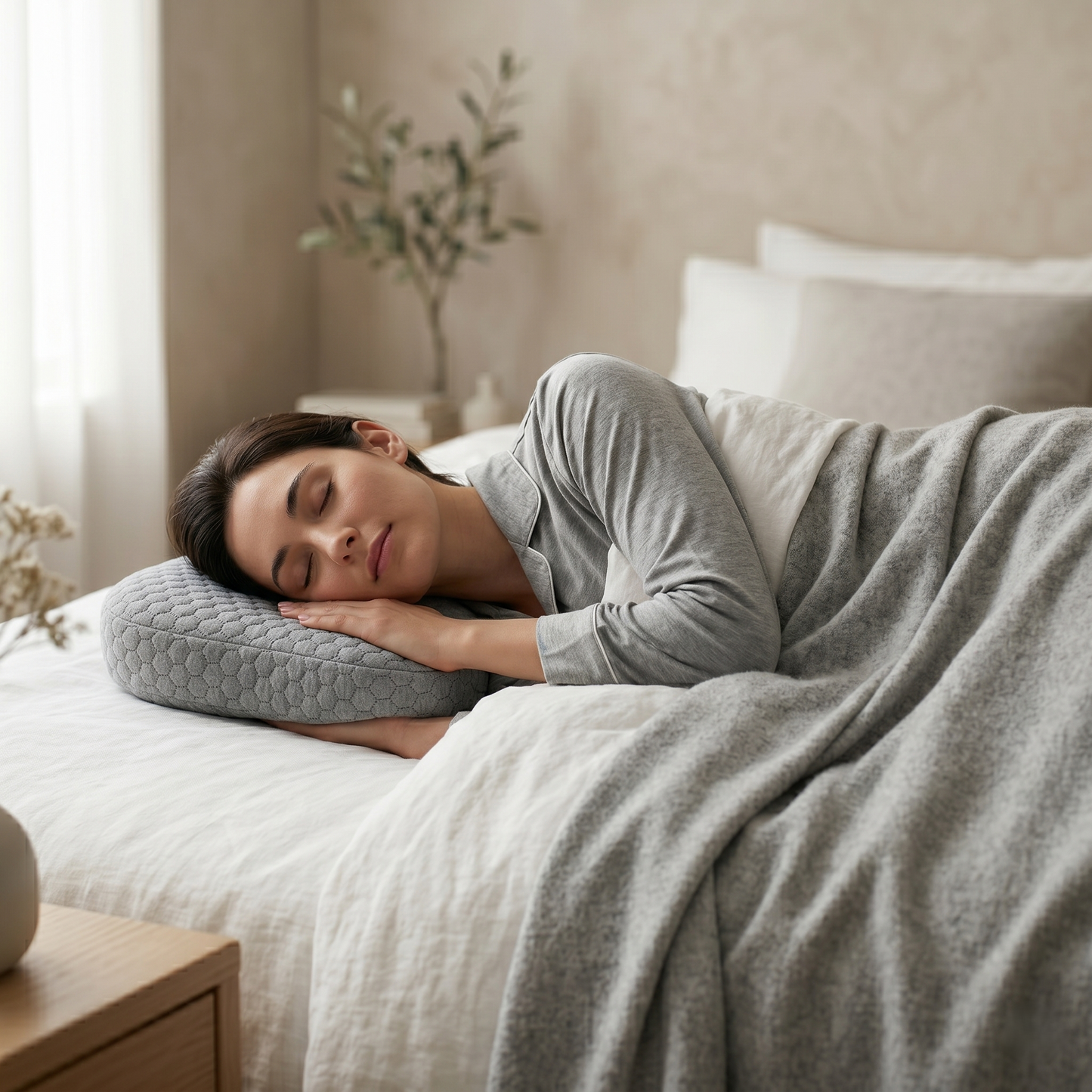 Cloud Ear Sleep Pillow-Huggleo-