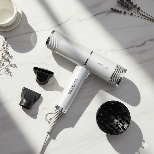 Luxe Ionic Hair Dryer-Huggleo-