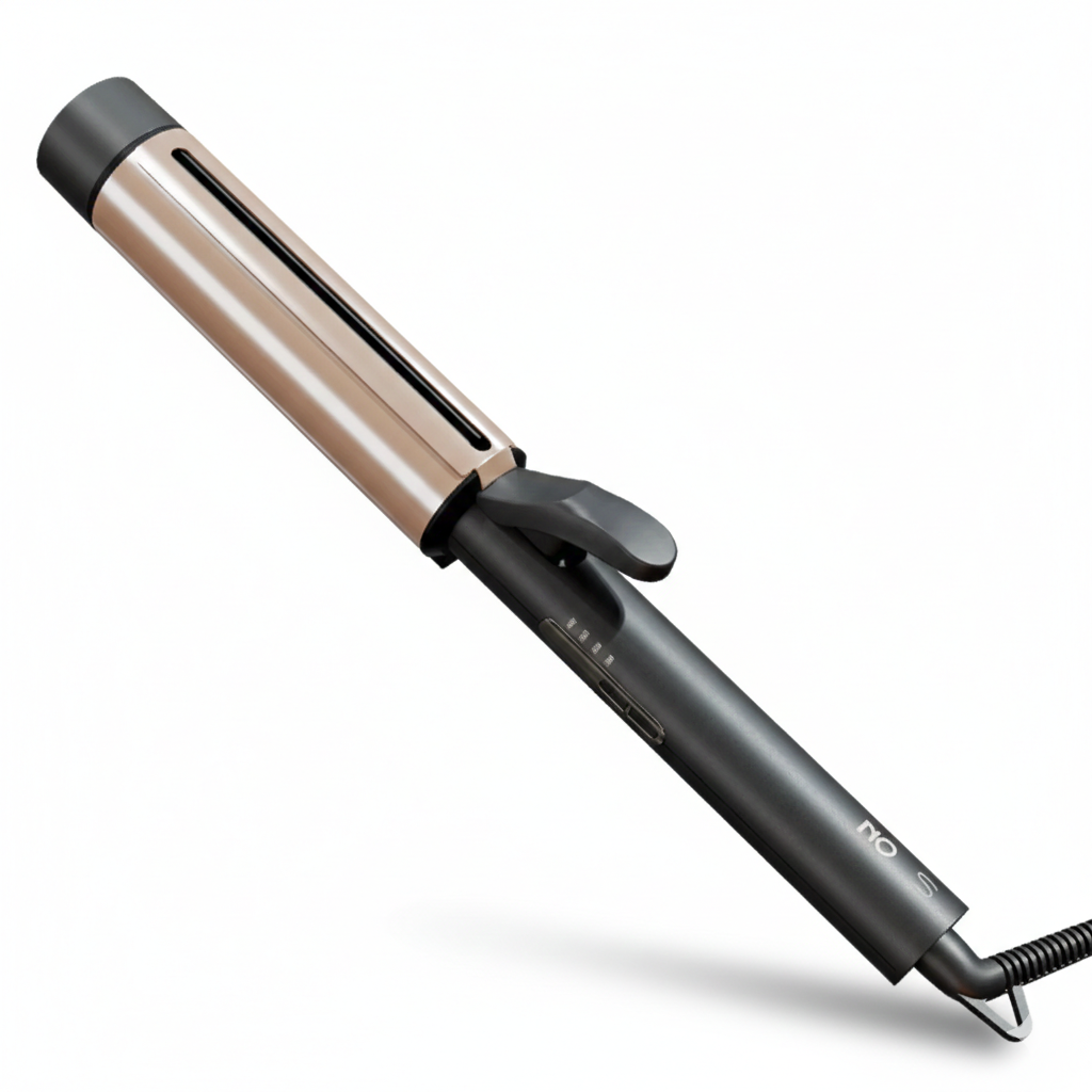 Spiral Curling Wand Styler-Huggleo-Black-