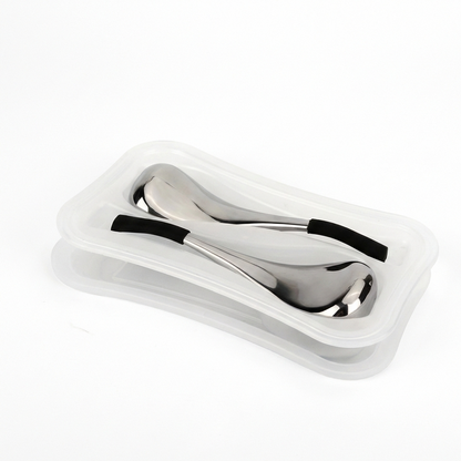 Cryo Facial Sculpt Tool-Huggleo-Siilver-