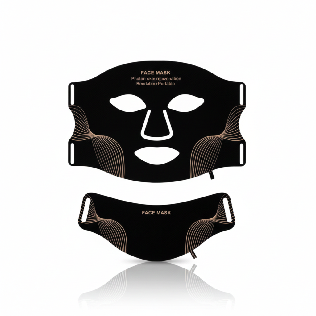 Lumi LED Face Mask-Huggleo-Black-
