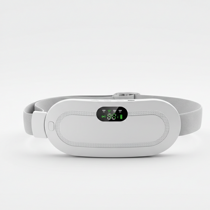 Calm Heating Belt-Huggleo-White-
