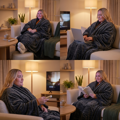 Cloud Wearable Blanket-Huggleo-