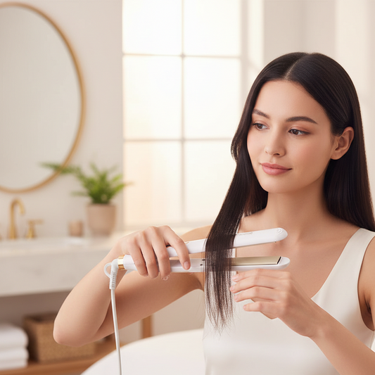 Sleek Hair Straightener Iron-Huggleo-
