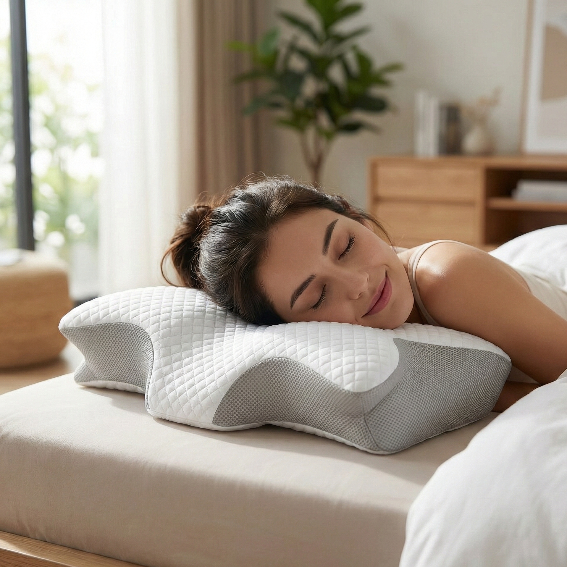 Calm Cervical Pillow-Huggleo-