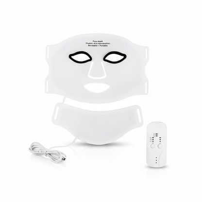 Lumi LED Face Mask-Huggleo-White-