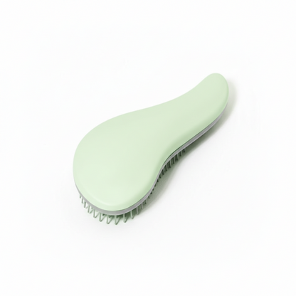 Smooth Detangling Hair Brush-Huggleo-Green-