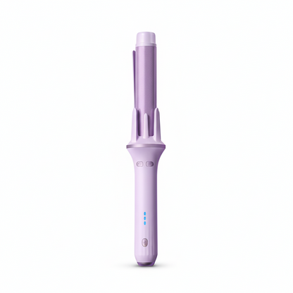 Auto Rotating Curling Wand-Huggleo-Purple-