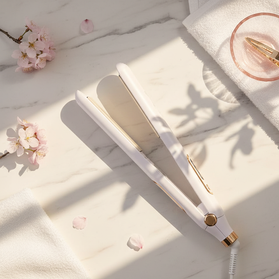 Sleek Hair Straightener Iron-Huggleo-