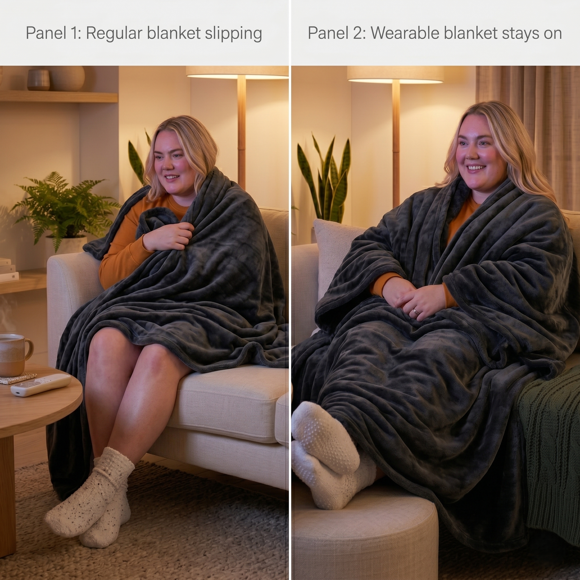 Cloud Wearable Blanket-Huggleo-