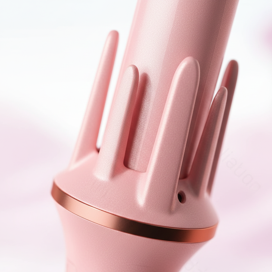 Auto Rotating Curling Wand-Huggleo-